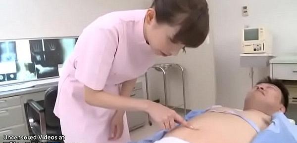  Japanese young nurse fucks her patient